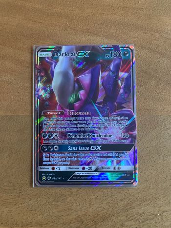 Carte Pokemon Darkrai GX 88a/147