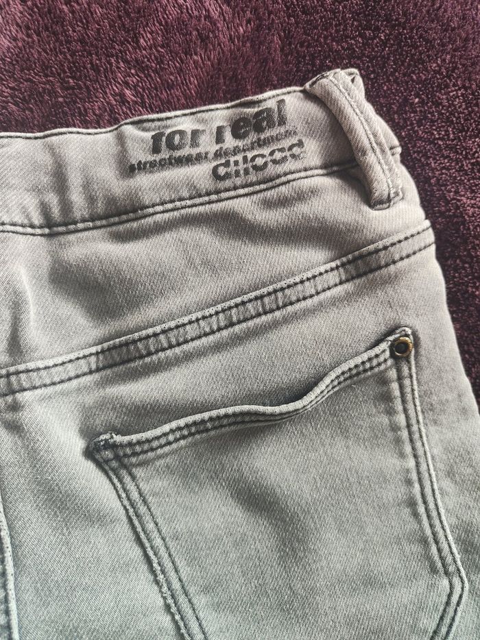 Jeans slim gris clair C et A 10 ans boy - photo numéro 5