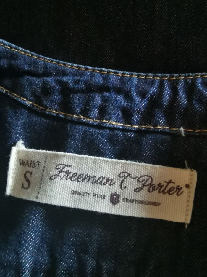 Combinaison en jean manches longues Freeman - photo numéro 7