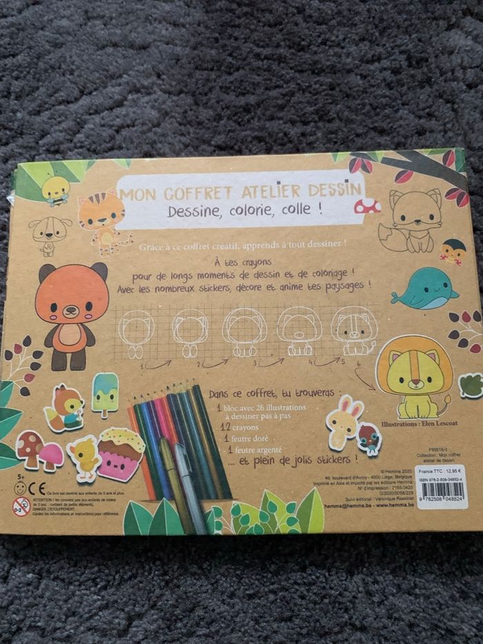 Coffret atelier dessin - photo numéro 5