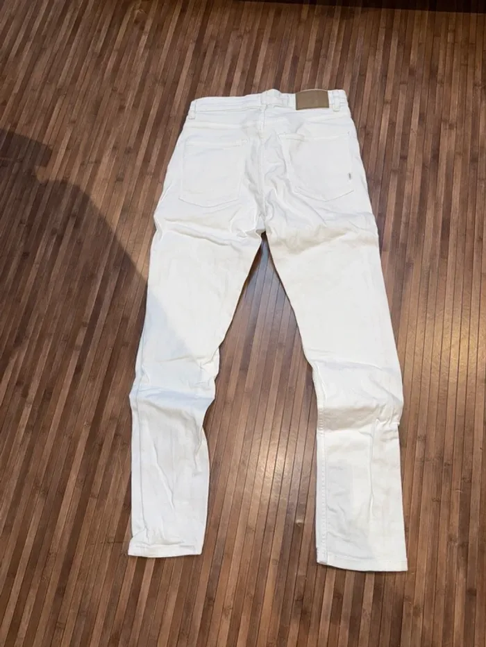 Pantalon blanc bonobo Taille 36 - photo numéro 2