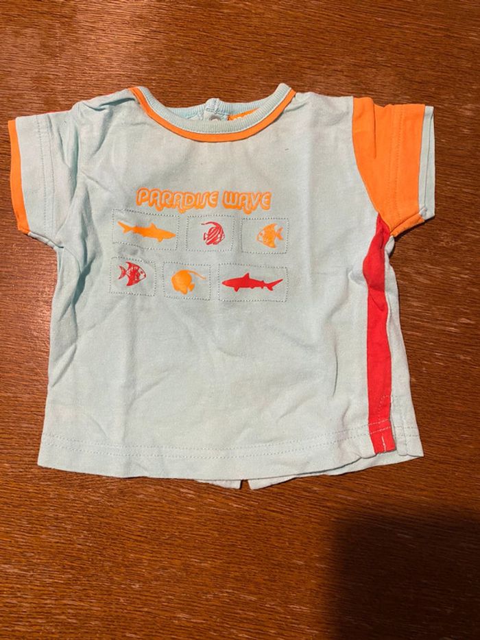 T-shirt paradise wave