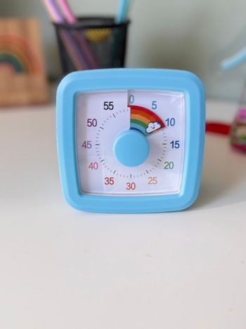 Minuteur bleu de 60 minutes 