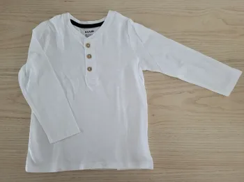 Tee-shirt Kiabi blanc 24 mois