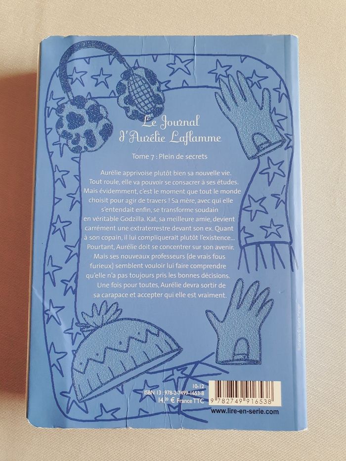Livre Aurélie Laflamme T7 - photo numéro 2