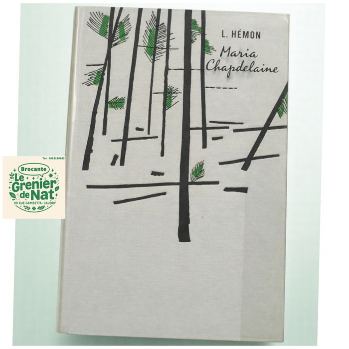 Livre Maria Chapdelaine de Louis Hémon