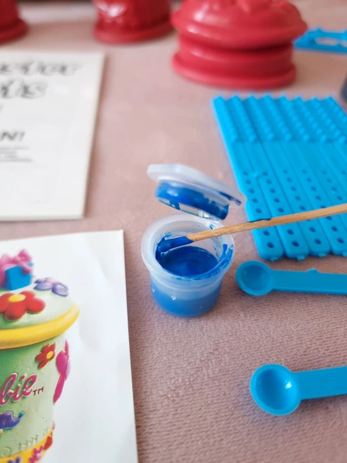 Barbie pots en plâtre - photo numéro 9