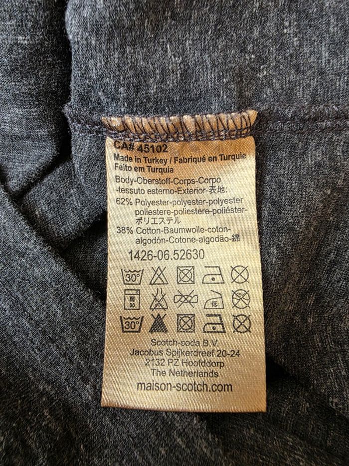 Débardeur Maison Scotch | Gris foncé | Taille 36 - photo numéro 4