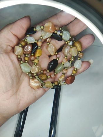 Collier en pierres lithothérapie