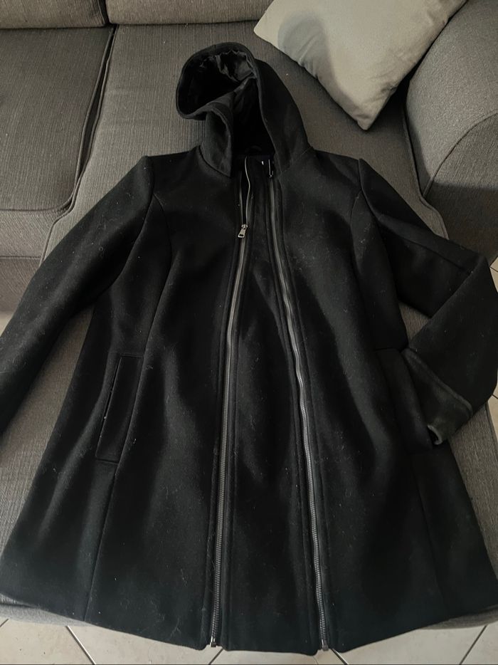 Parka noir automnale - photo numéro 3