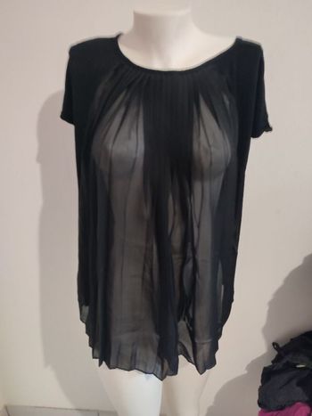 #kytieXSfemme. Chemise blouse manches courtes taille XS