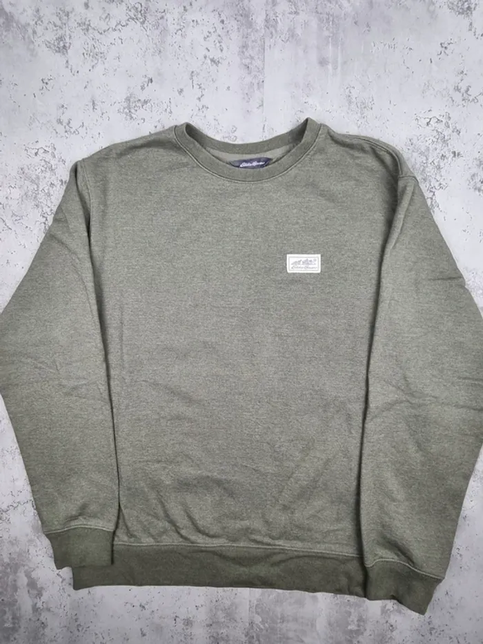 Sweat kaki Eddie Bauer – Taille XL Hommes (mesures en photos) - photo numéro 3