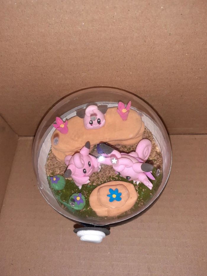 Terrarium pokemon évolution Melofee - photo numéro 2