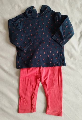 Ensemble top et legging 6 mois