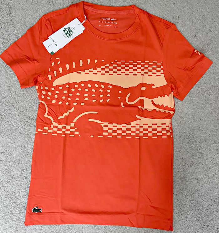 T-shirt Lacoste x Novak Djokovic Neuf