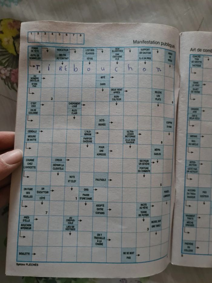 Livre jeux "mots fléchés" avec énigmes niveaux 2/3 - photo numéro 4
