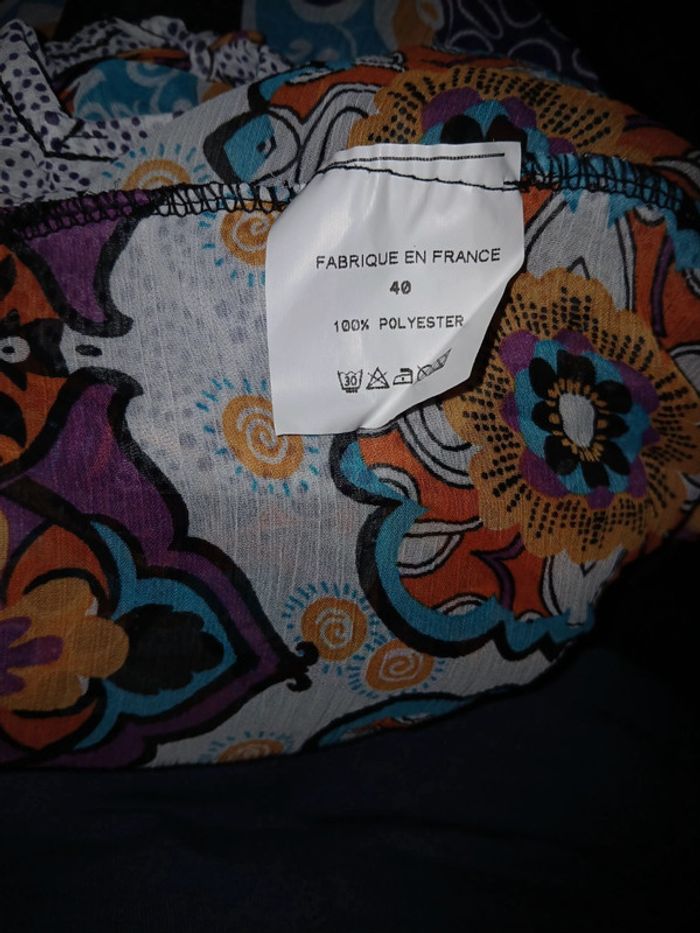 Blouse fluide, taille 40, neuve - photo numéro 3