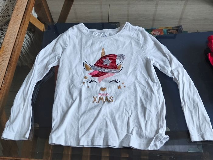 Lot de 2 t-shirt de Noël manches longues - photo numéro 2