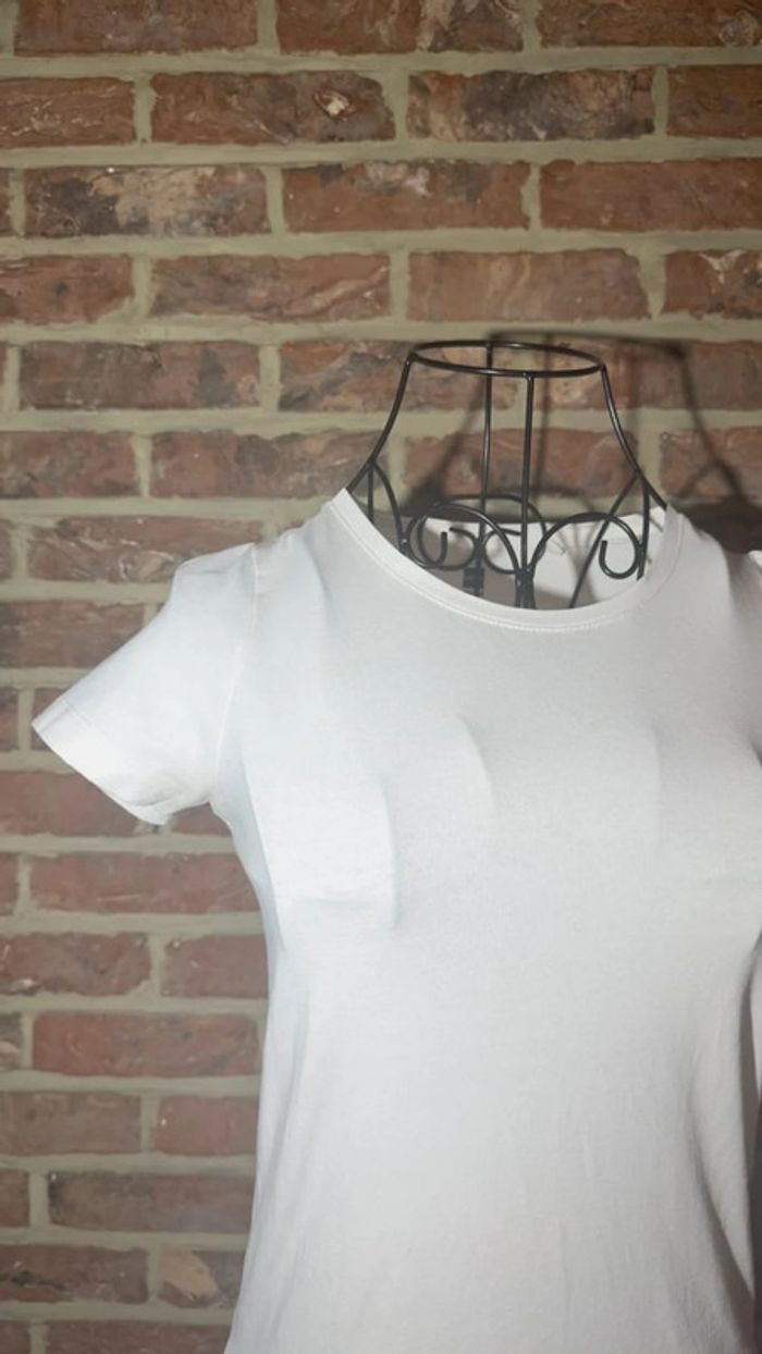T-shirt blanc Hema Taille 158 / 164 - photo numéro 2