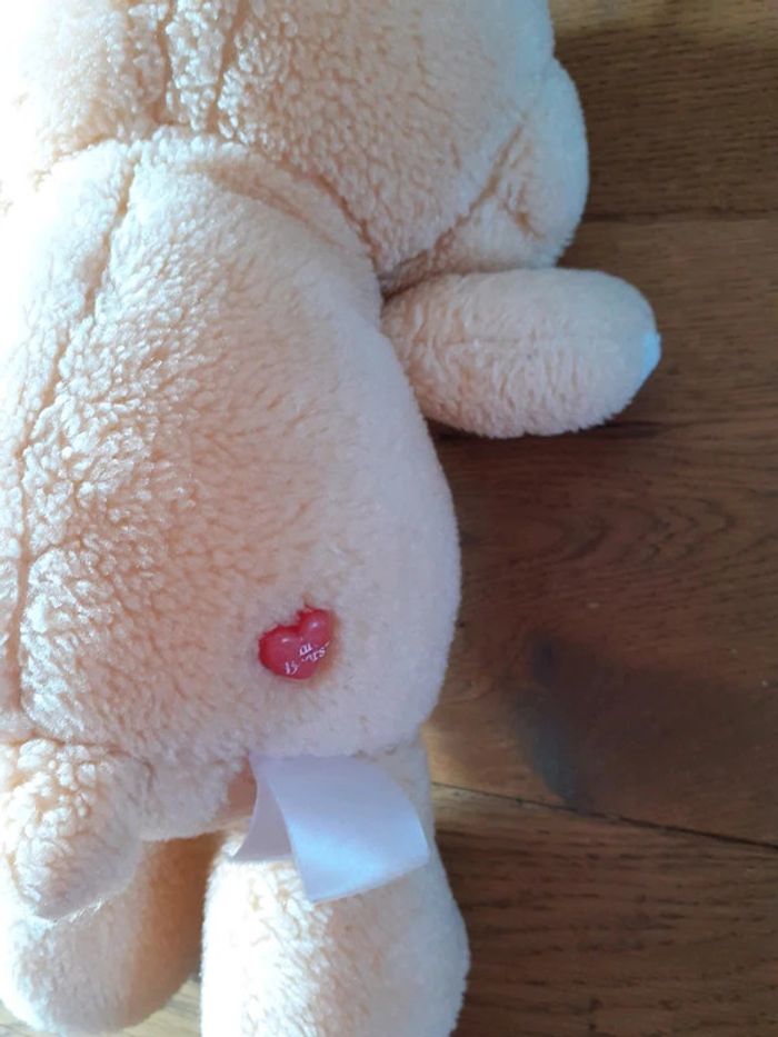 🧸 Peluche bisounours coupe Gros champion vintage - photo numéro 3