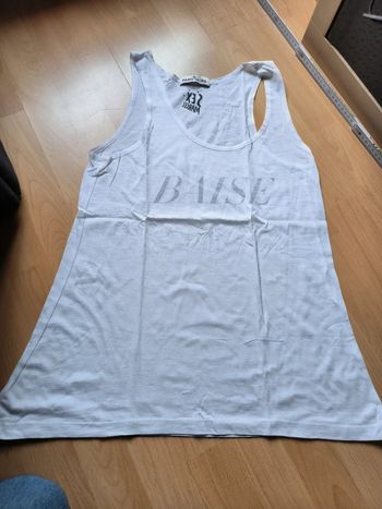 Débardeur blanc Paris Nord taille M