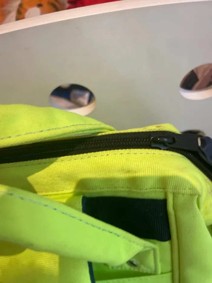 Sac cabaïa jaune et bleu - photo numéro 6