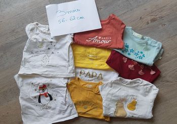 Lot de 9 tee-shirt fille