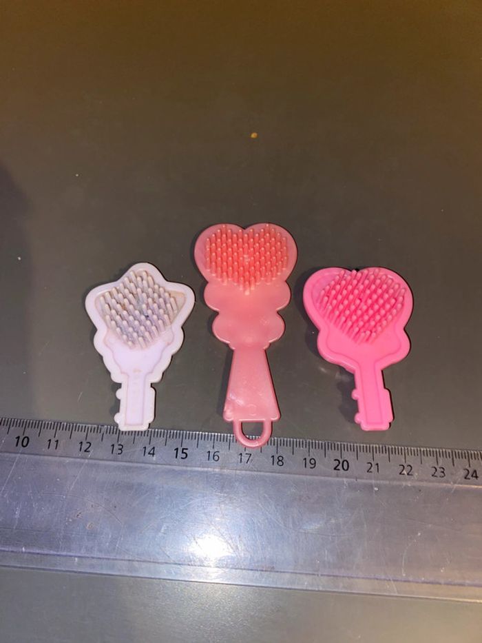 Brosse clé keypers tonka rose violet key brush pink purple - photo numéro 5