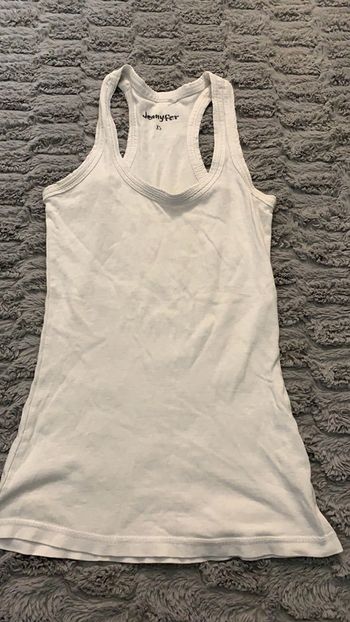 Haut blanc Jennyfer taille xs