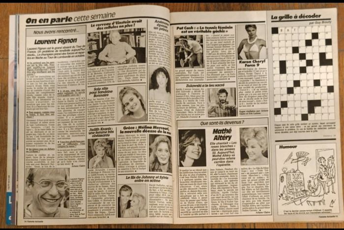 Ancien magazine Femme actuelle 1985 N°41 vintage - photo numéro 3