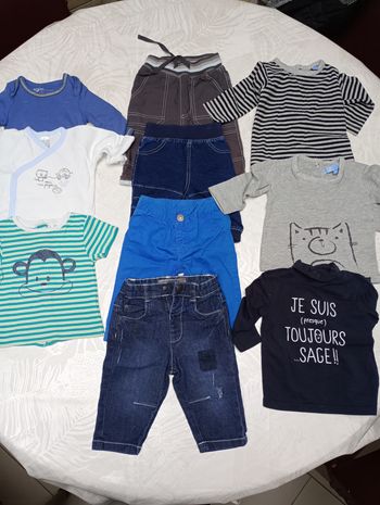 3M Lot vêtements bébé garçon