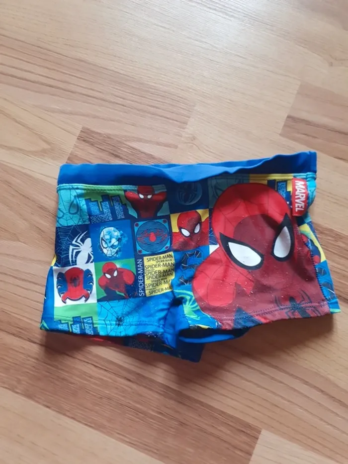 boxer de bain 6 ans spiderman