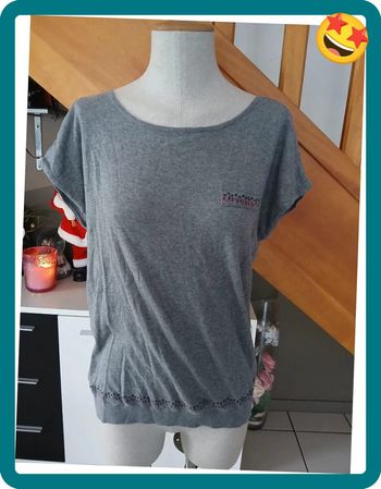 Blouse gris MC Bonobo Taille XL 🌿💝