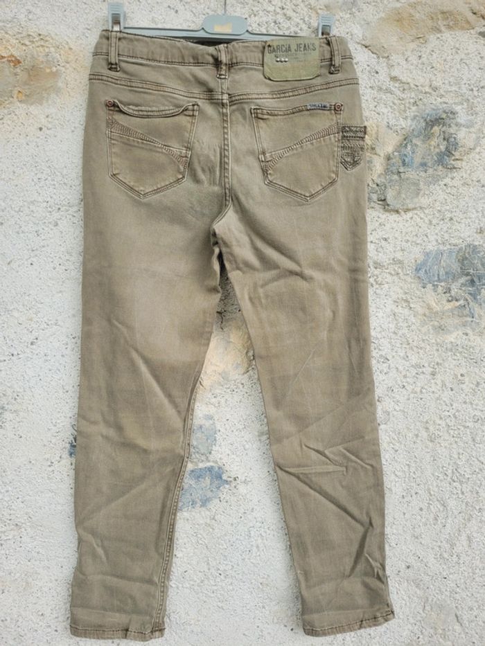 12 ans / 152 cm, Garcia Jeans 👖 couleur kaki - photo numéro 6