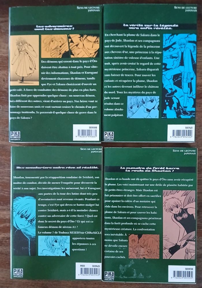 Tsubasa Chronicle Reservoir Tomes 1 a 10 Clamp Français 🇨🇵 - photo numéro 7