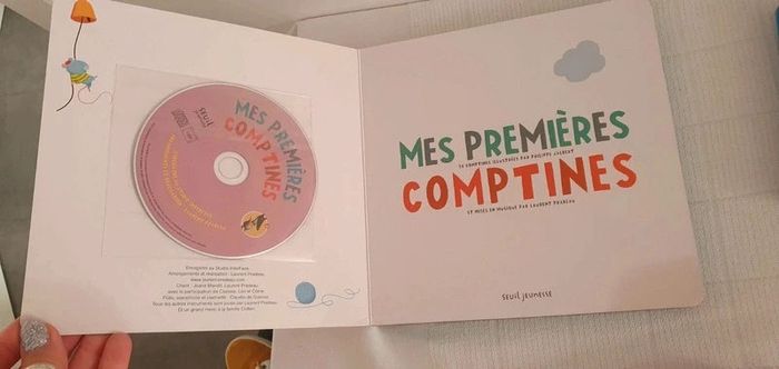 Mes premères comptines Livre CD - photo numéro 2