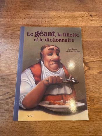 Livre L’école des max Le géant la fillette et le dictionnaire