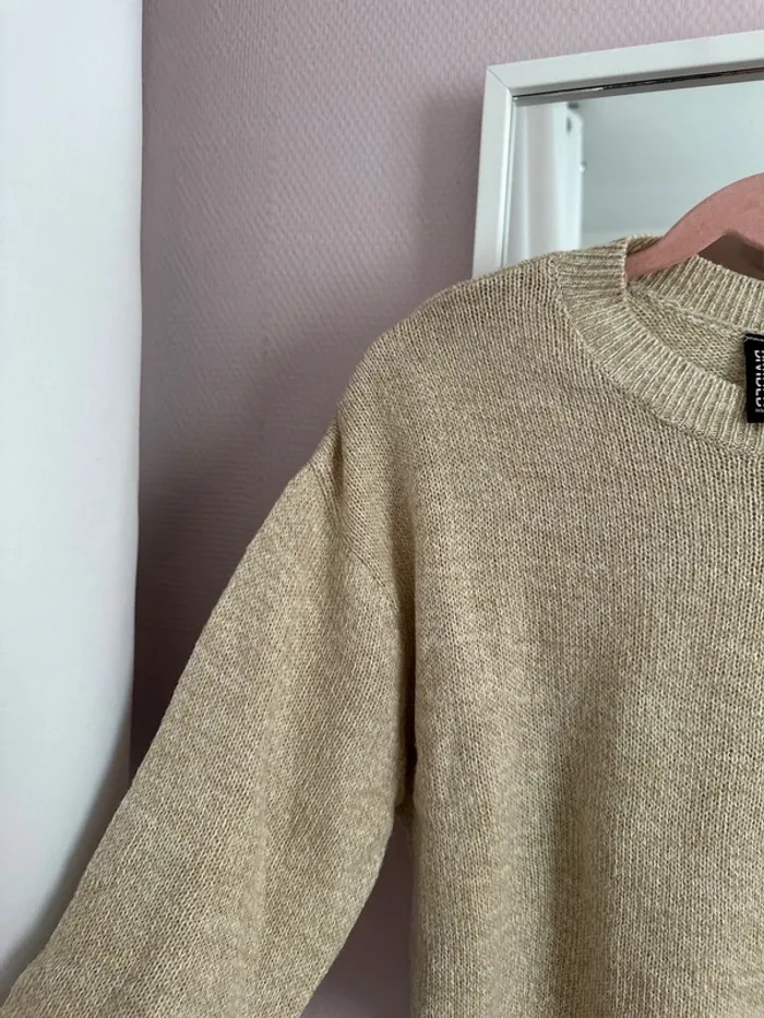 Pull beige neuf H&M - photo numéro 3