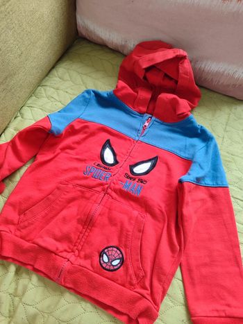 gilet spiderman 4/5 ans