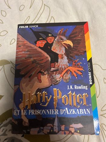 Livre Harry Potter et le prisonnier d’Azkaban