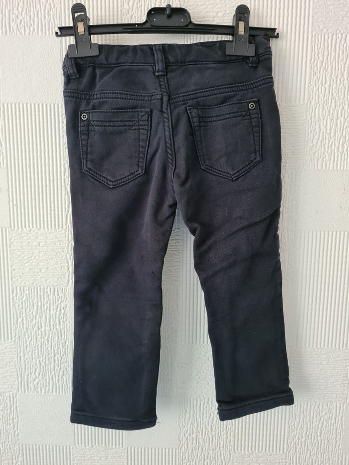 Pantalon noir stretch Vertbaudet 3ans - photo numéro 3