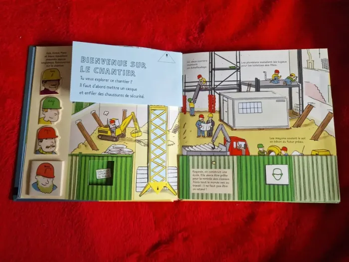 Livre kididoc le chantier - photo numéro 2