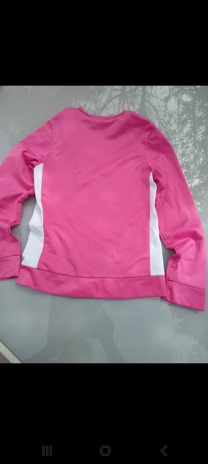 Veste de sport rose et blanche/ Domyos - photo numéro 3