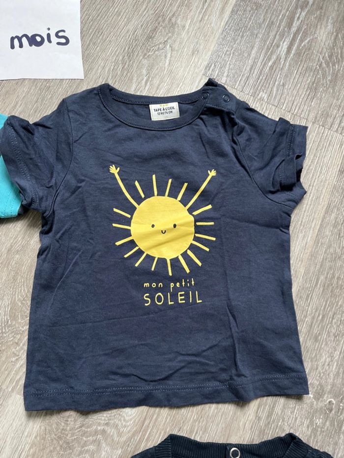 Lot 4 hauts 12 mois - photo numéro 2