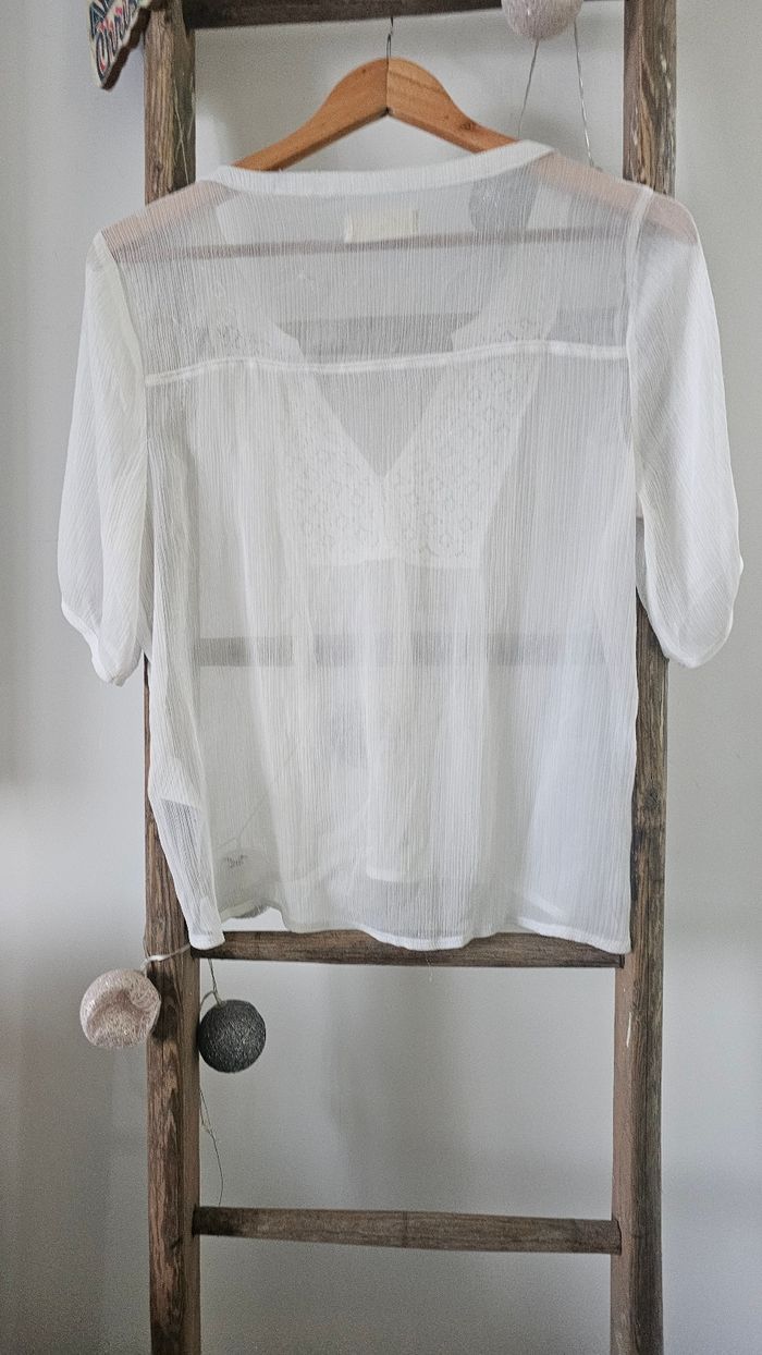 Blouse Hollister taille 38 M - photo numéro 7