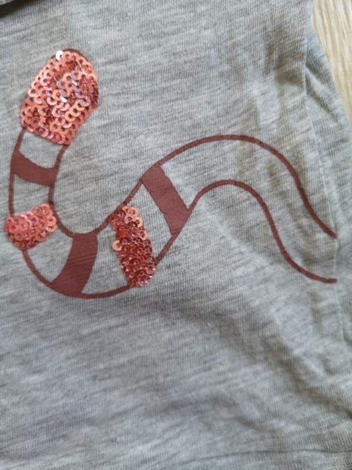 T shirt ML fille 8ans - photo numéro 3