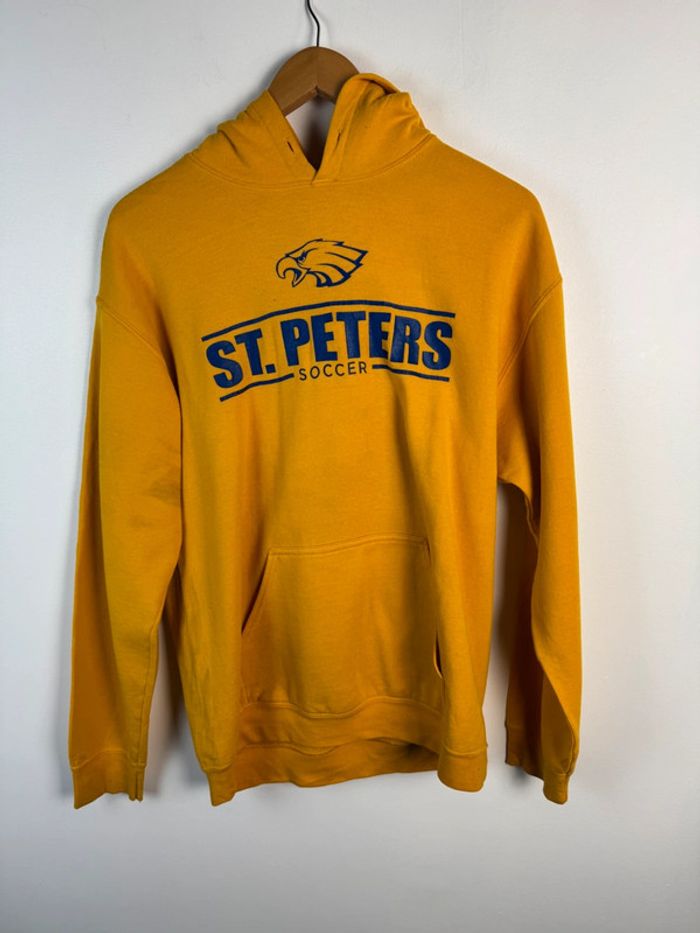 Pull universitaire jaune taille M