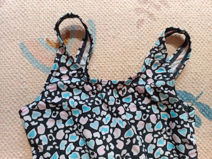 Maillot de bain noir coeur petit noeud 4 ans - photo numéro 4