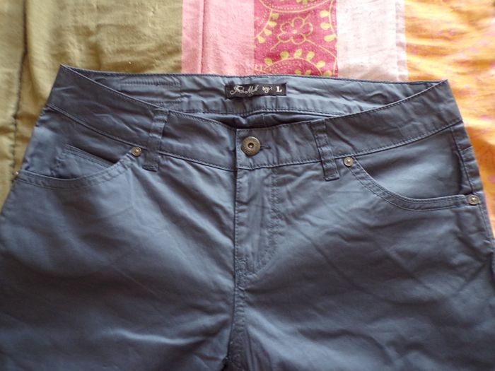 Pantalon bleu gris taille L - photo numéro 2