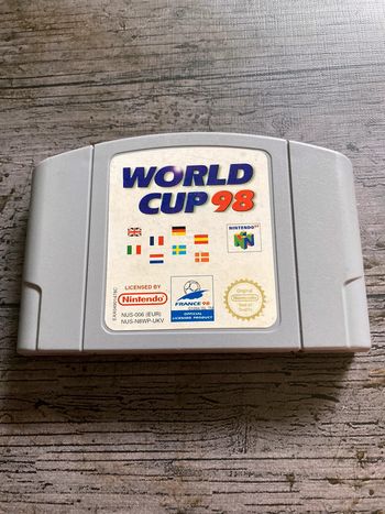 World Cup 98 Nintendo 64 loose PAL